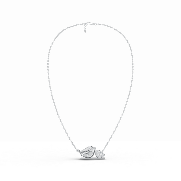 Little Bird Diamond Pendant with Chain