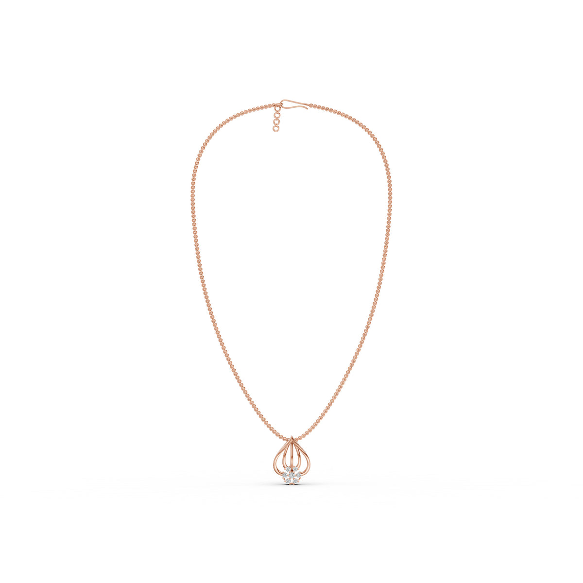 Eternal Bloom Diamond Pendant