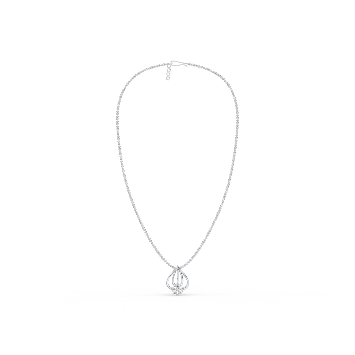 Eternal Bloom Diamond Pendant