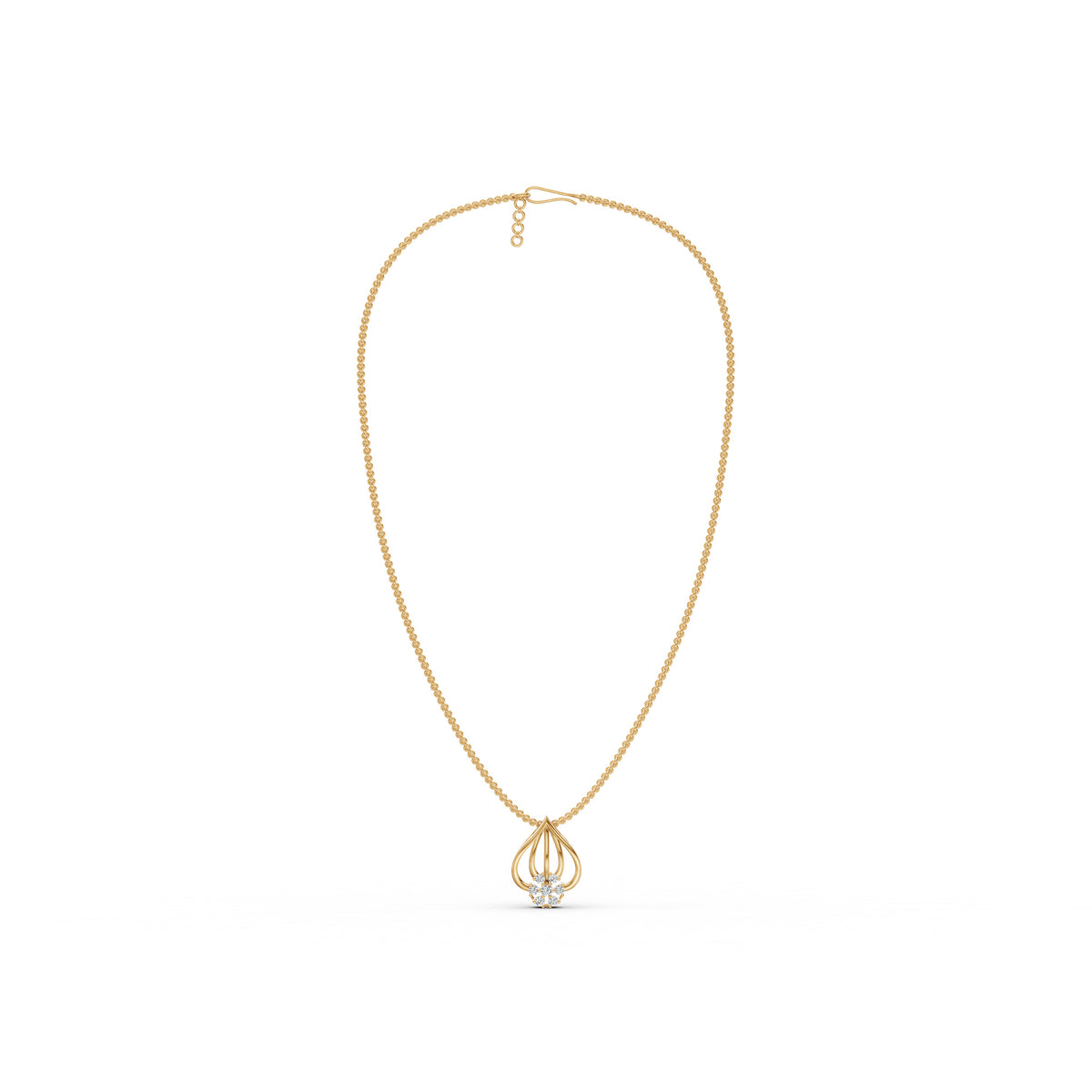 Eternal Bloom Diamond Pendant