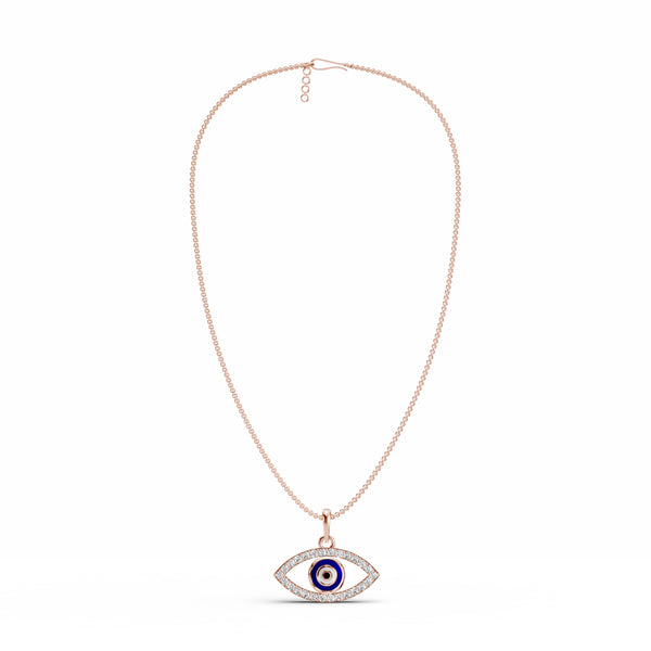 Evil Eye Diamond Pendant