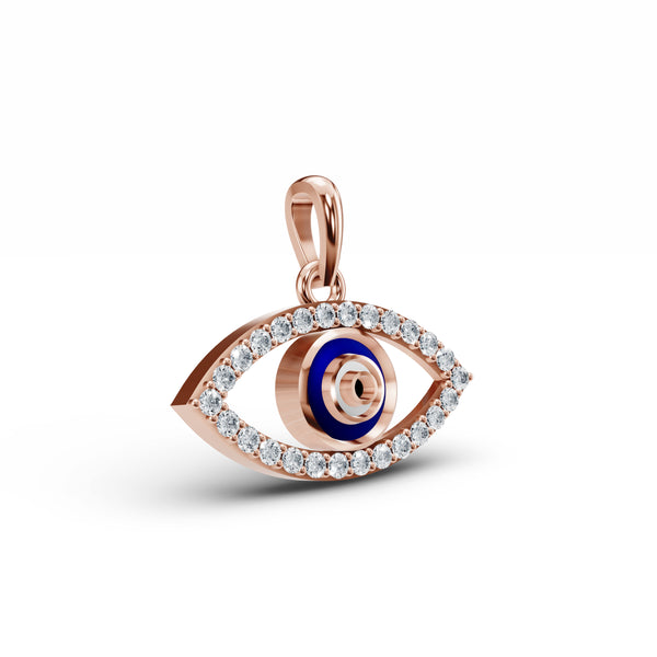 Evil Eye Diamond Pendant