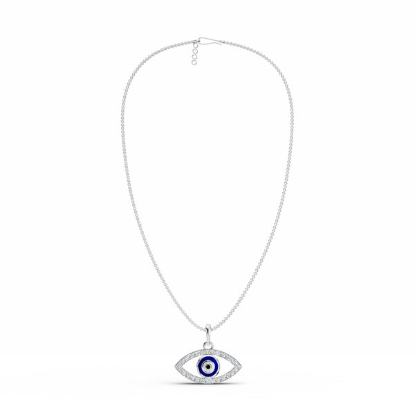 Evil Eye Diamond Pendant