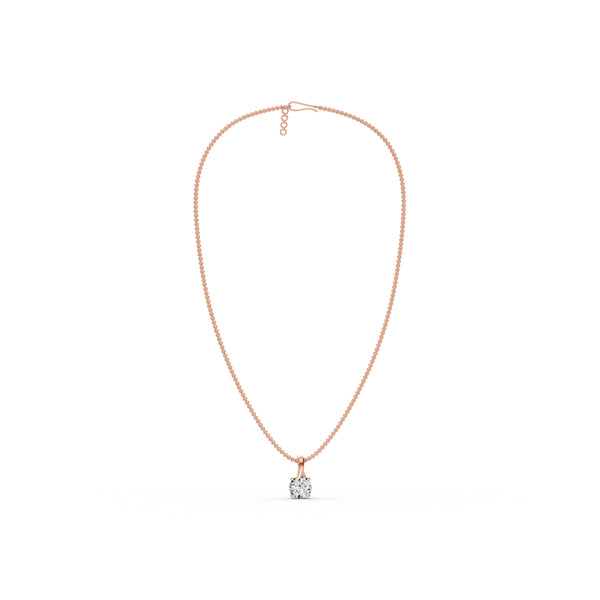 Classic Solitaire Diamond Pendant