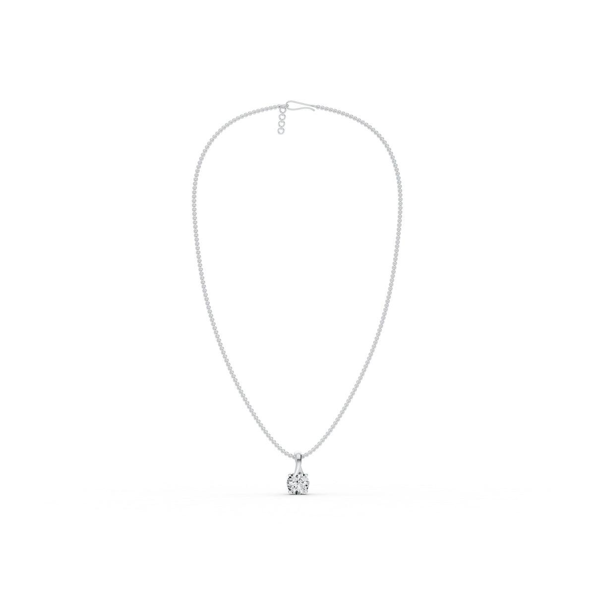 Classic Solitaire Diamond Pendant