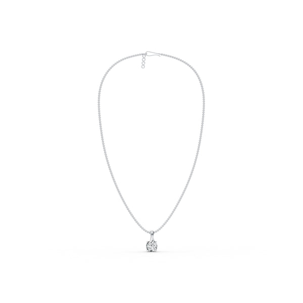 Classic Solitaire Diamond Pendant