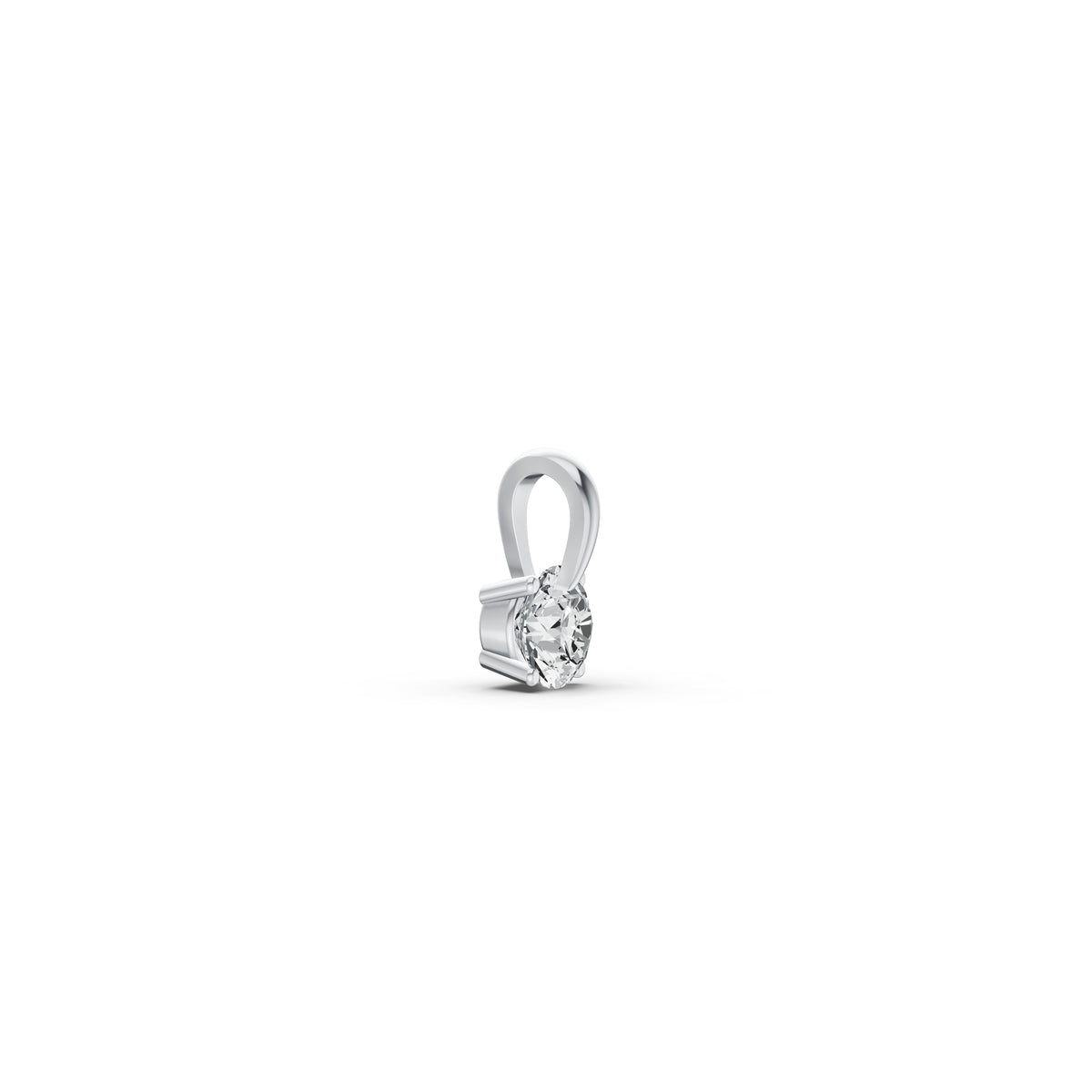 Classic Solitaire Diamond Pendant