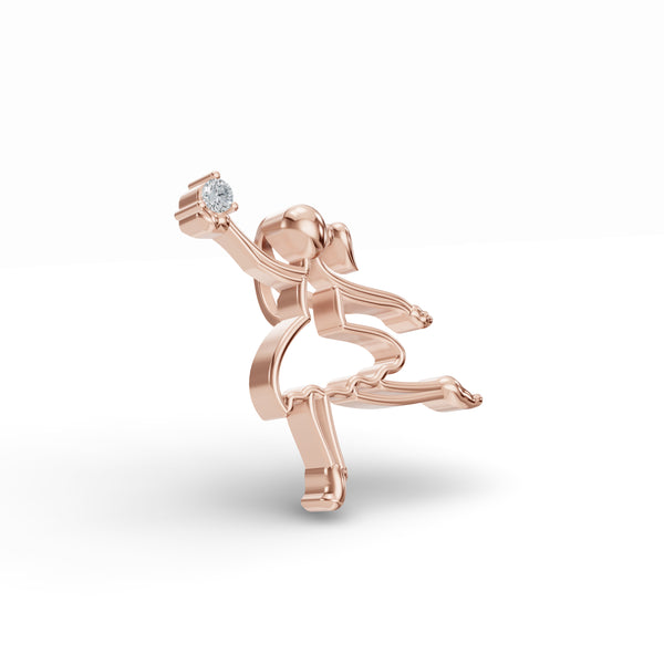 Ballerina Diamond Pendant