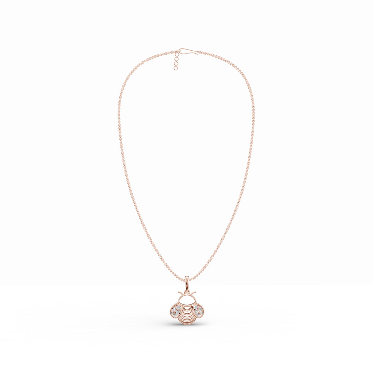 Bee Bling Diamond Pendant