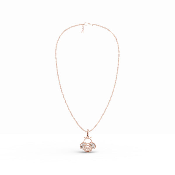 Bee Bling Diamond Pendant