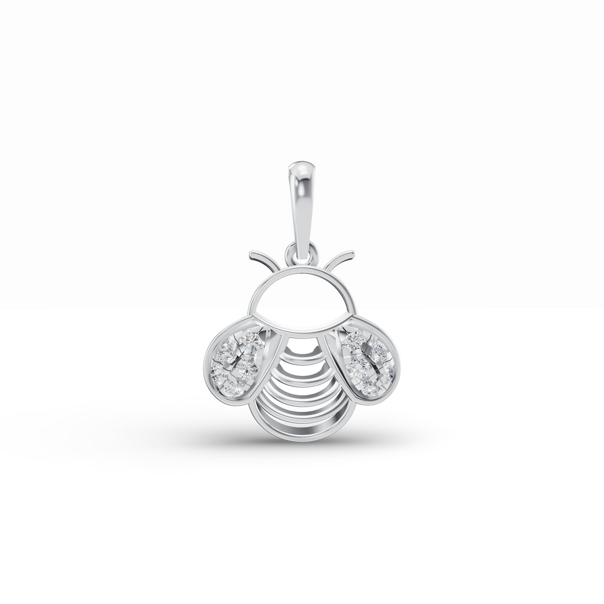 Bee Bling Diamond Pendant