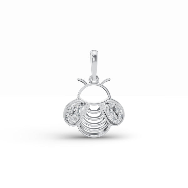 Bee Bling Diamond Pendant