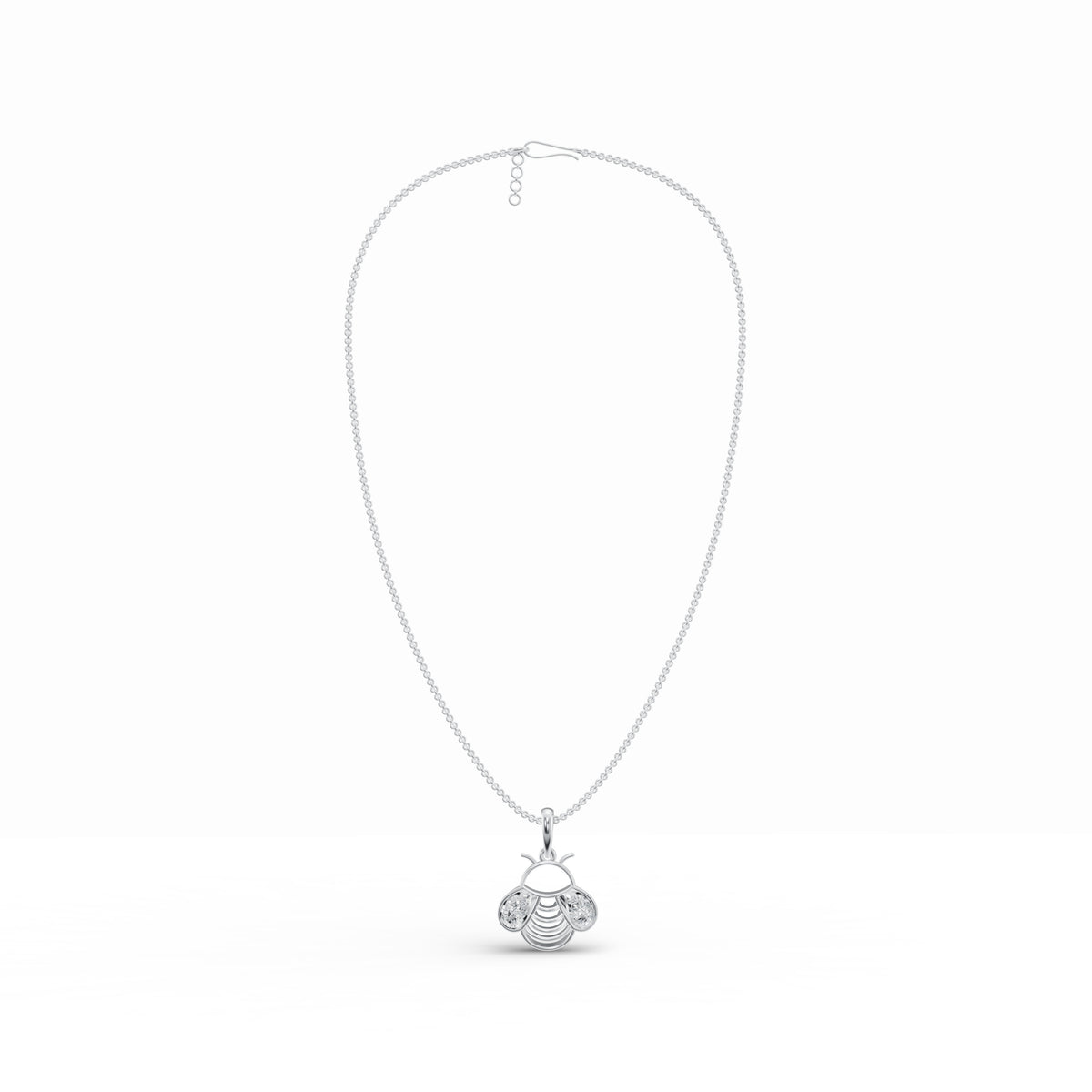 Bee Bling Diamond Pendant