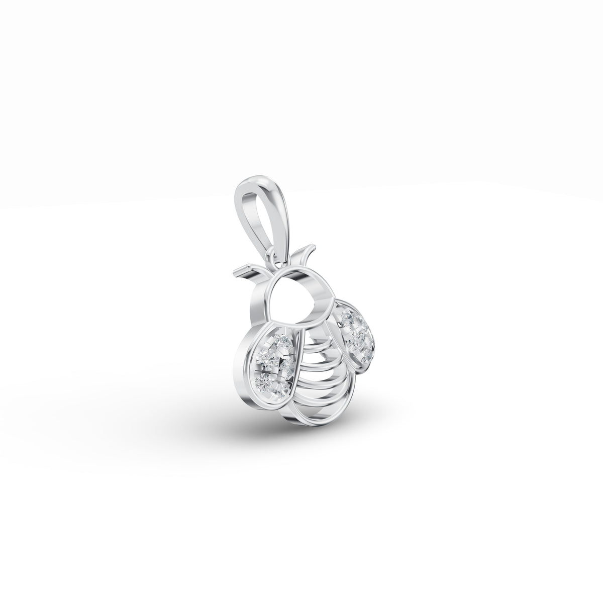 Bee Bling Diamond Pendant