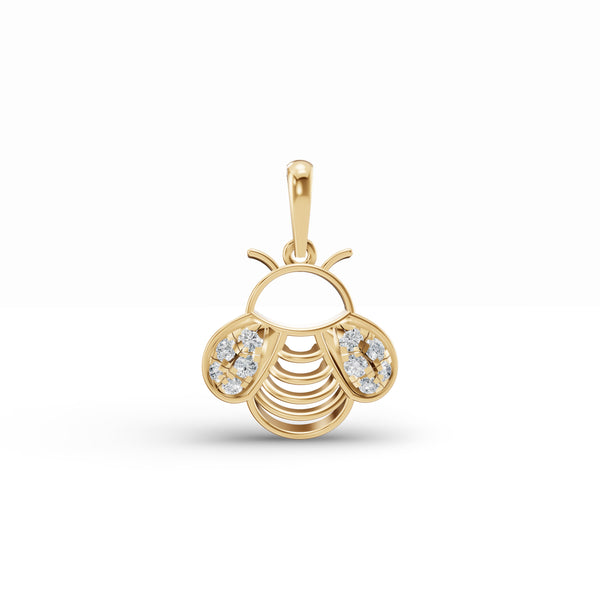 Bee Bling Diamond Pendant