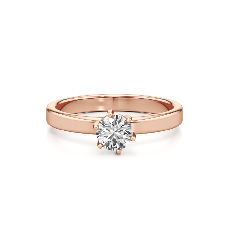 Classic Promise Solitaire Diamond Ring