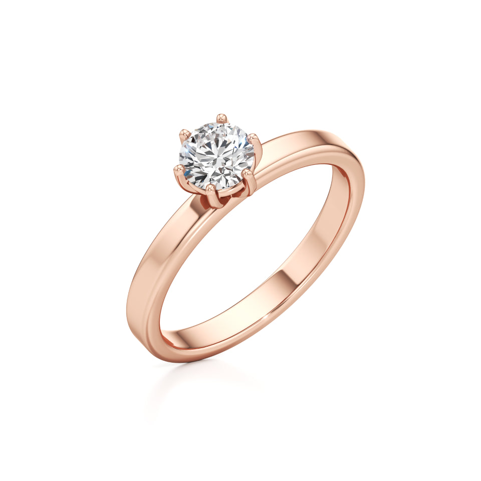 Classic Promise Solitaire Diamond Ring
