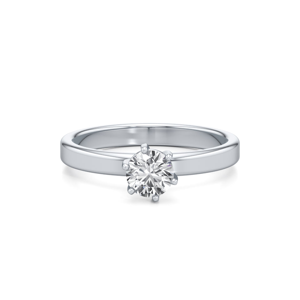 Classic Promise Solitaire Diamond Ring