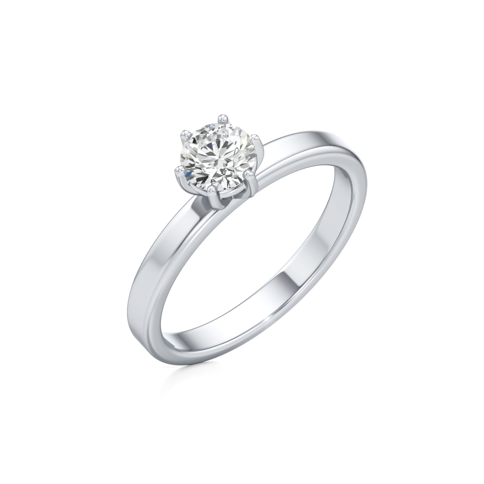 Classic Promise Solitaire Diamond Ring