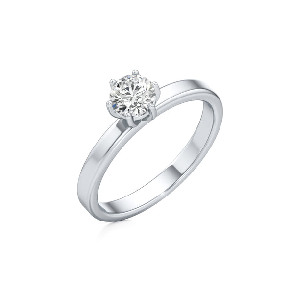 Classic Promise Solitaire Diamond Ring
