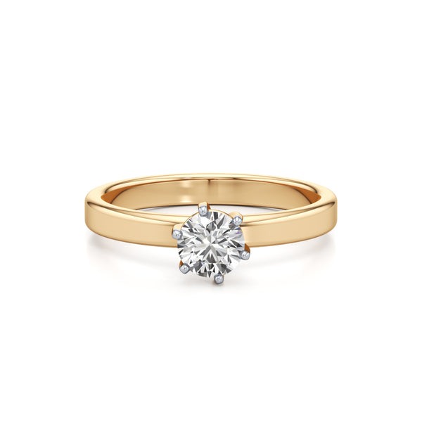 Classic Promise Solitaire Diamond Ring
