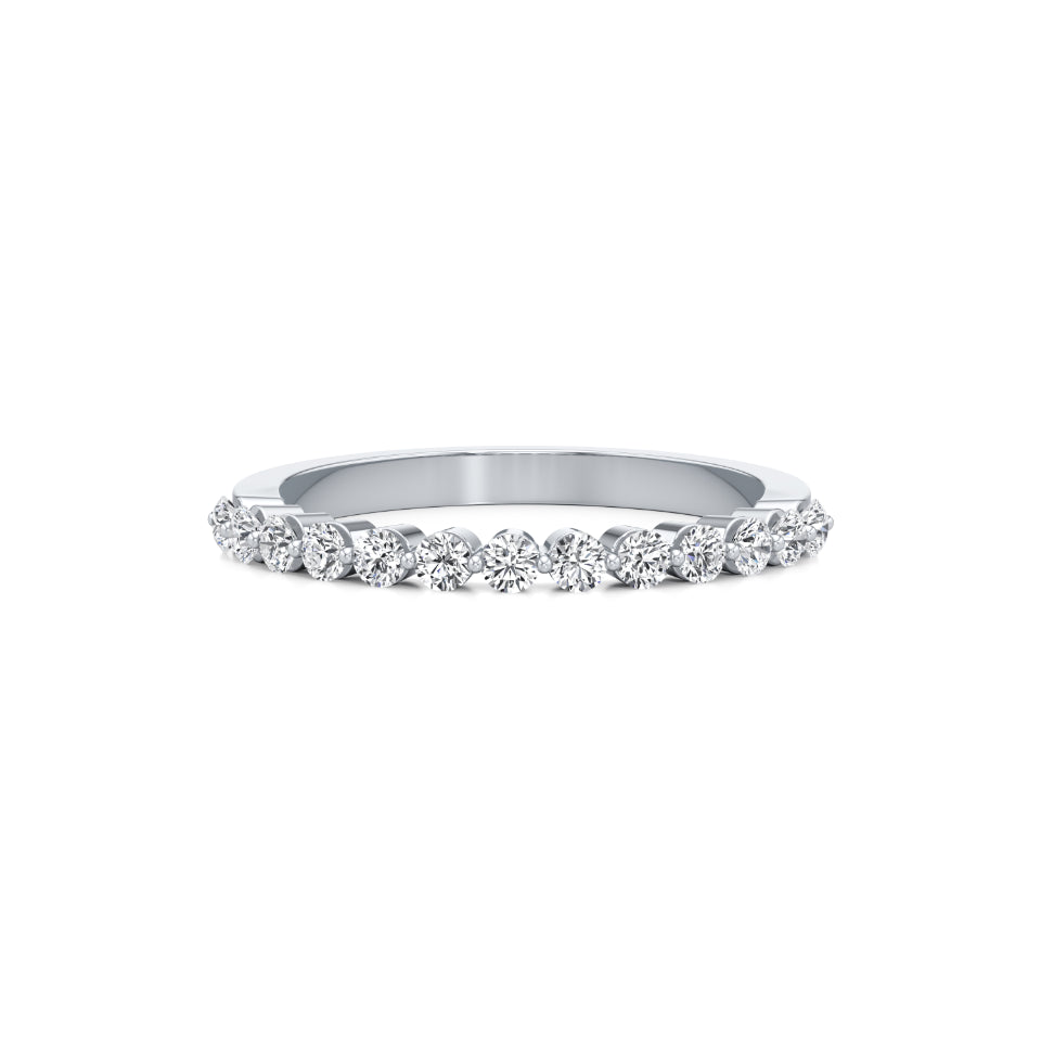 Unconditional Love Half Eternity Diamond Band