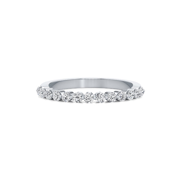 Unconditional Love Half Eternity Diamond Band