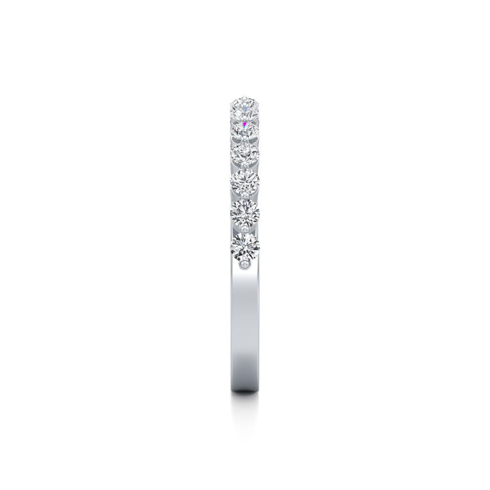 Unconditional Love Half Eternity Diamond Band