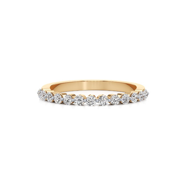 Unconditional Love Half Eternity Diamond Band