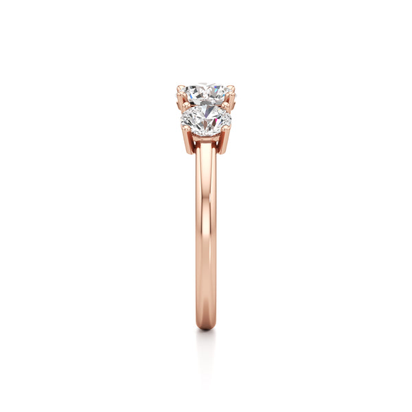 Trio Solitaire Diamond Ring