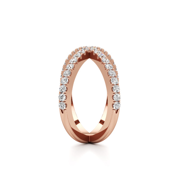 Cross Statement Diamond Ring