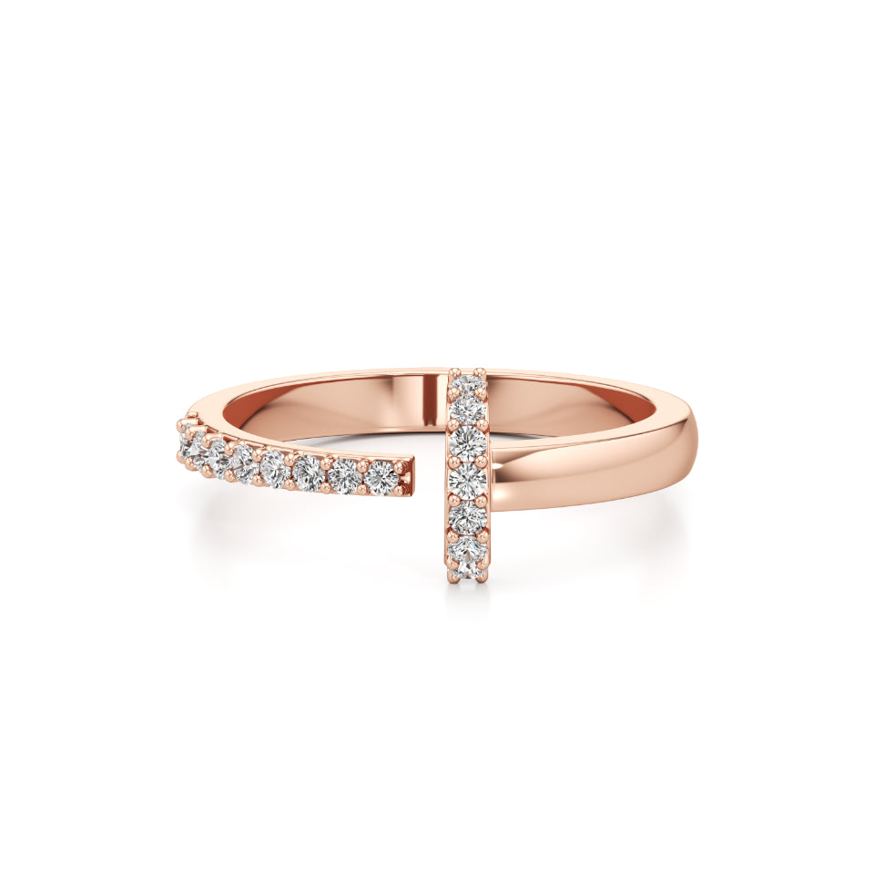 T-Light Sparkling Diamond Ring