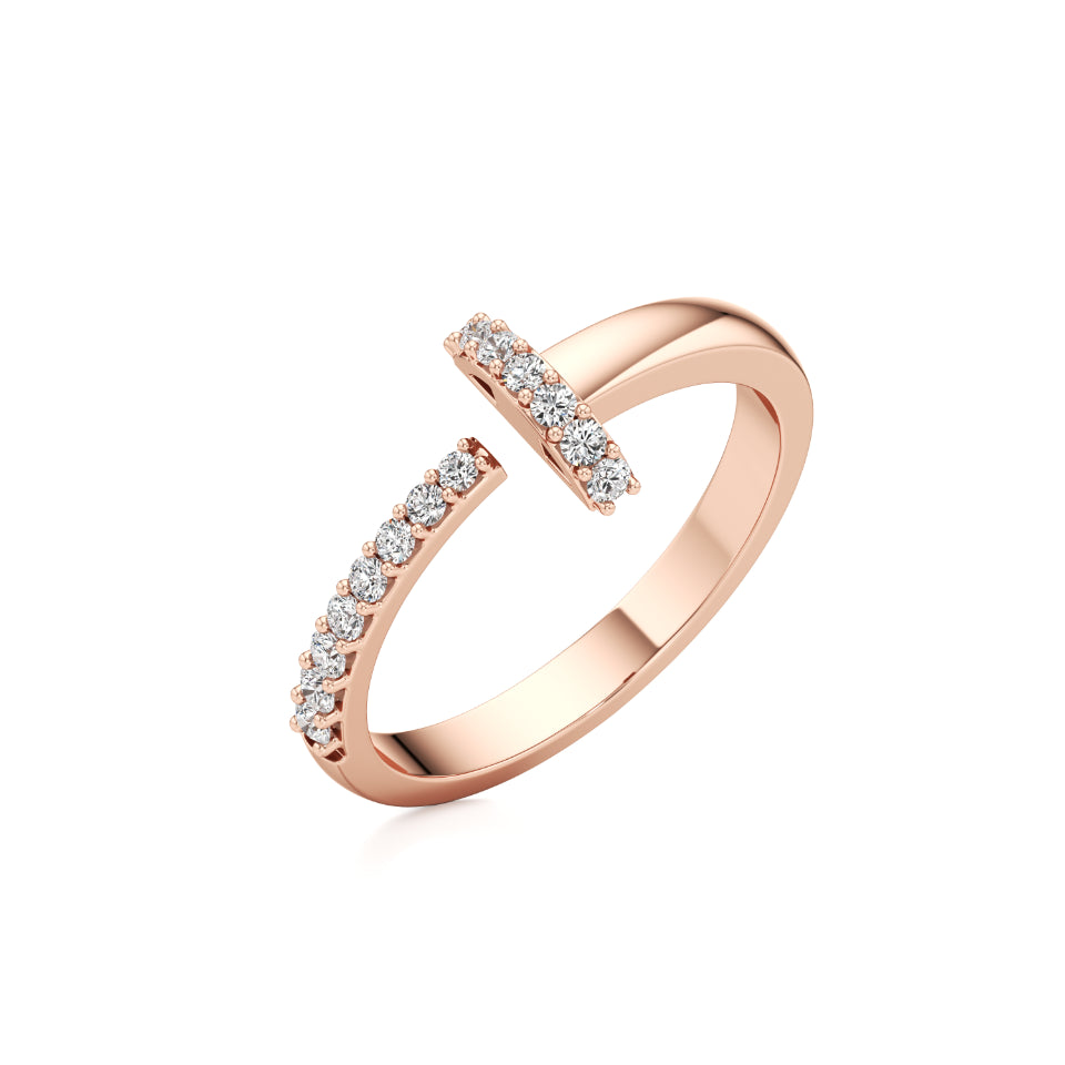 T-Light Sparkling Diamond Ring