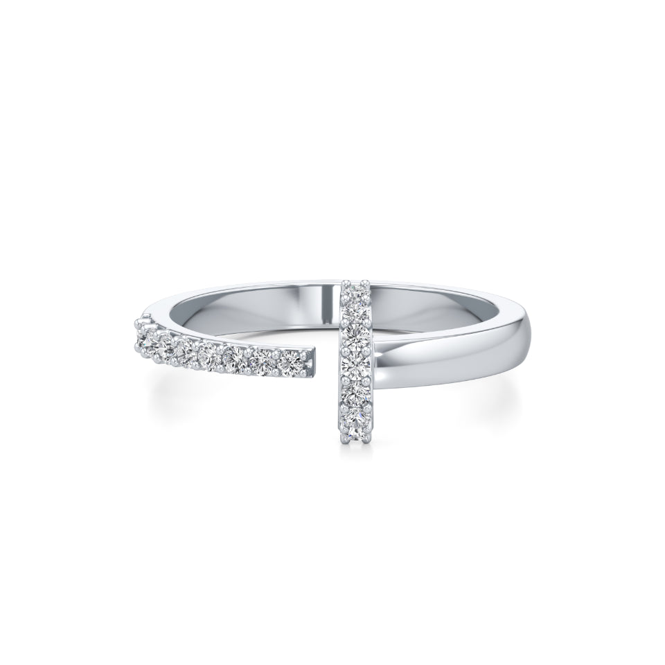 T-Light Sparkling Diamond Ring