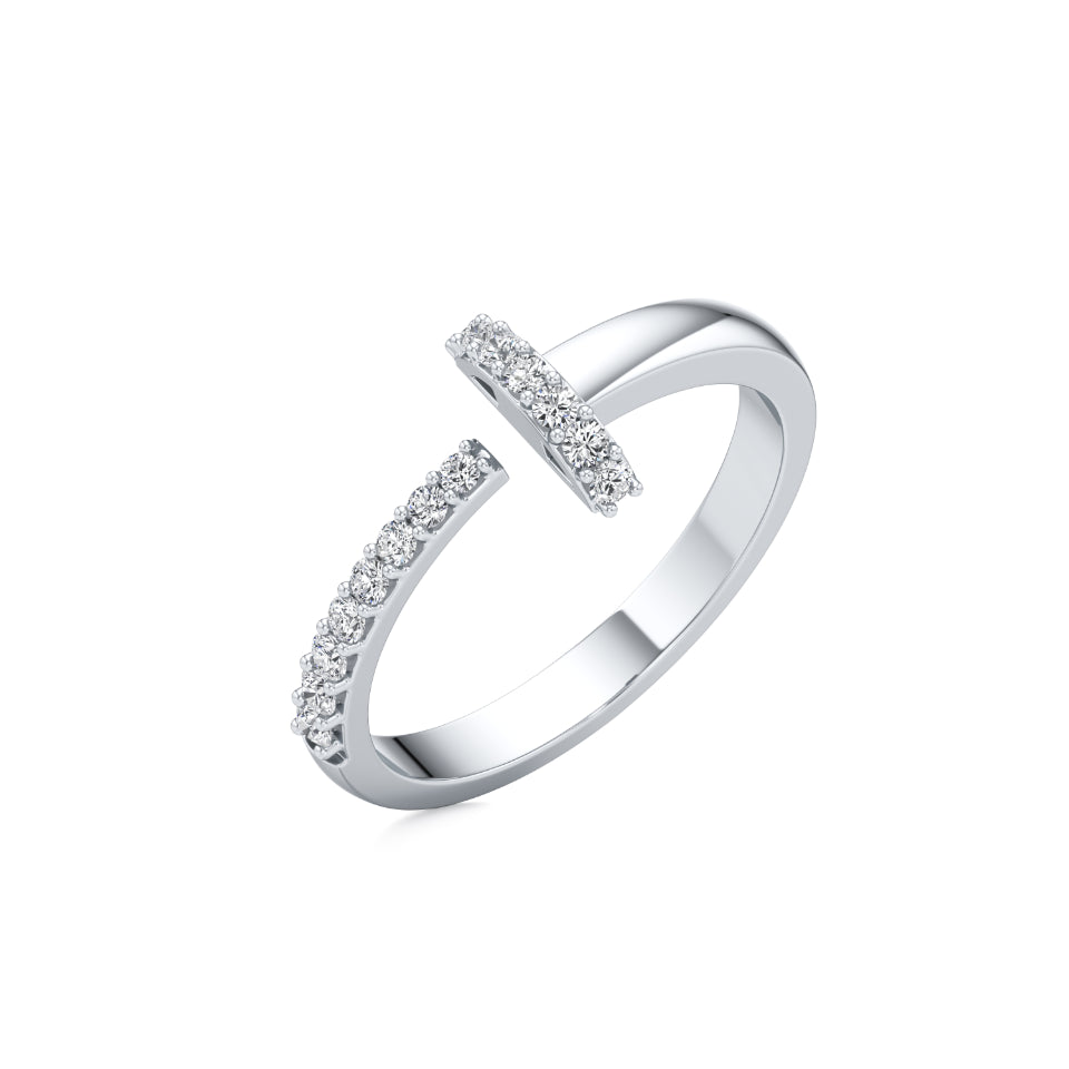 T-Light Sparkling Diamond Ring