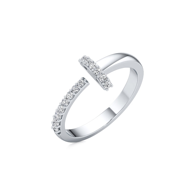 T-Light Sparkling Diamond Ring