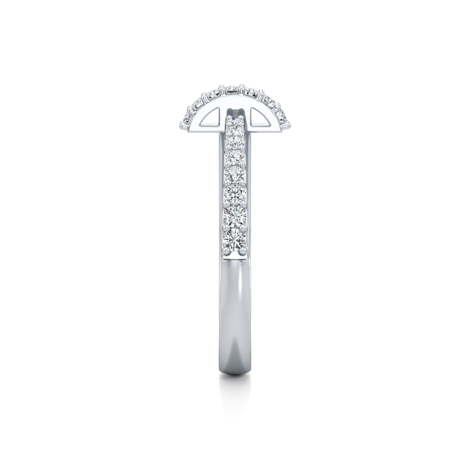 T-Light Sparkling Diamond Ring