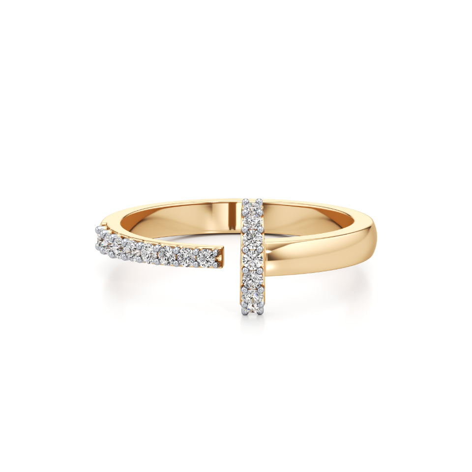 T-Light Sparkling Diamond Ring