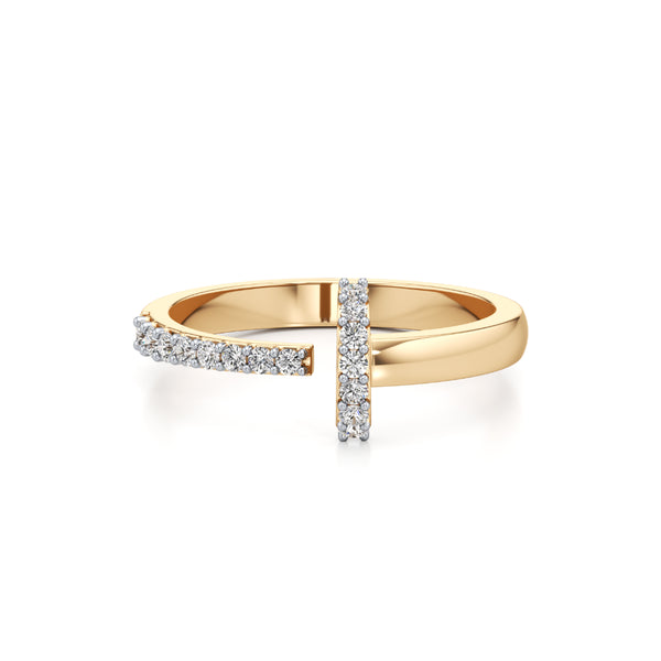 T-Light Sparkling Diamond Ring