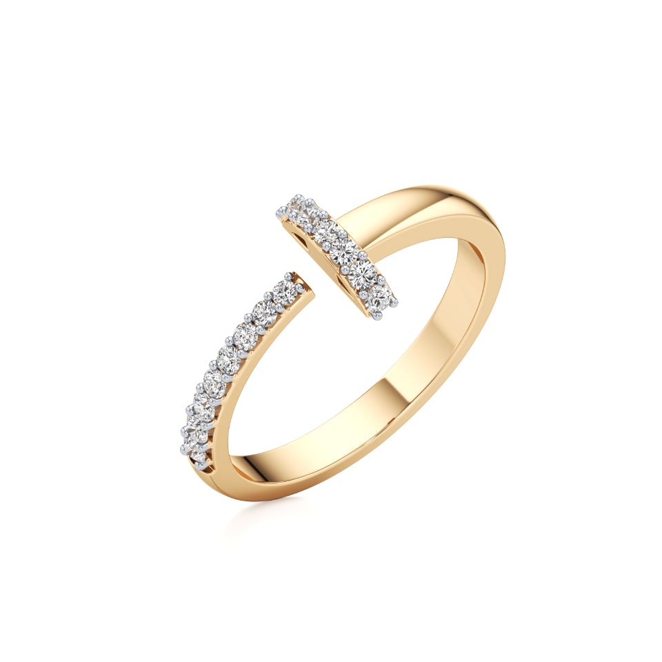 T-Light Sparkling Diamond Ring