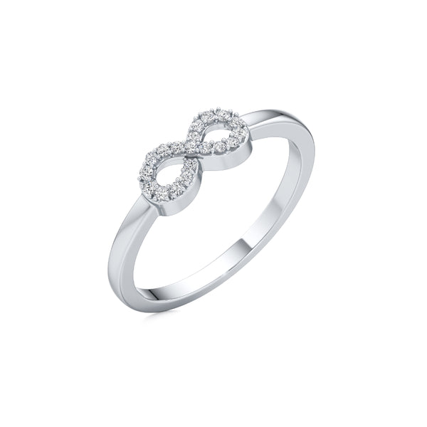 Mystic Infinity Diamond Ring