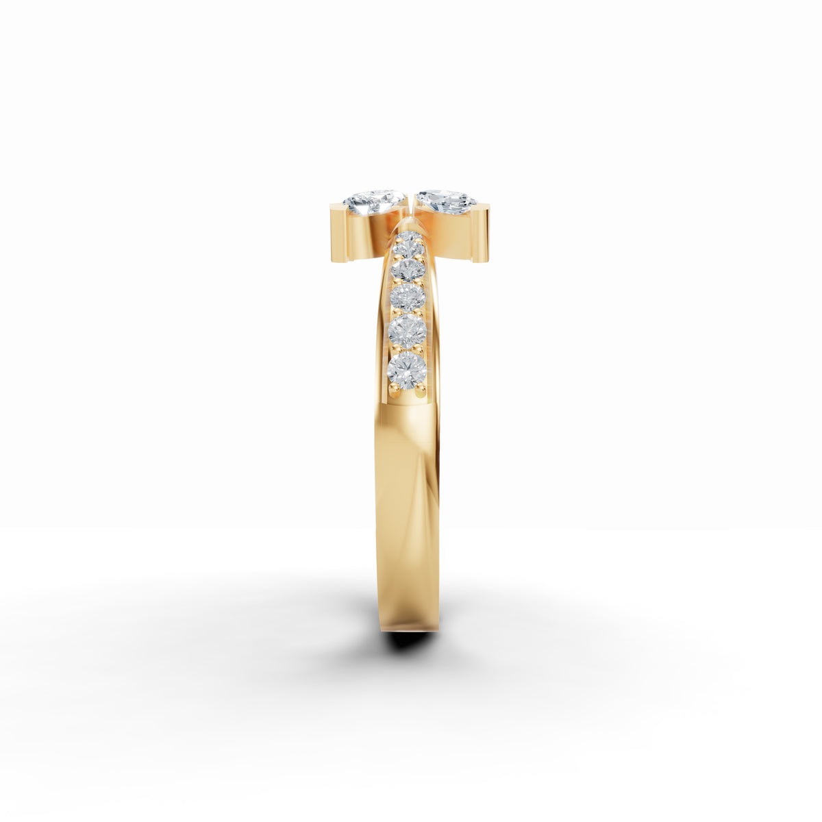 Radiant Harmony Marquise Ring