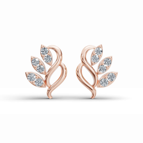 Leaflove Sparky Diamond Earrings