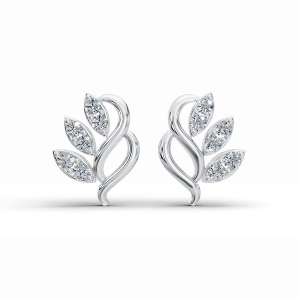 Leaflove Sparky Diamond Earrings