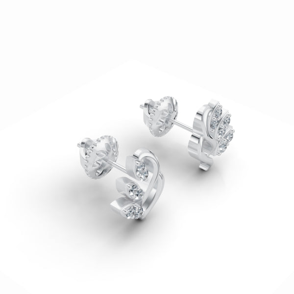 Leaflove Sparky Diamond Earrings