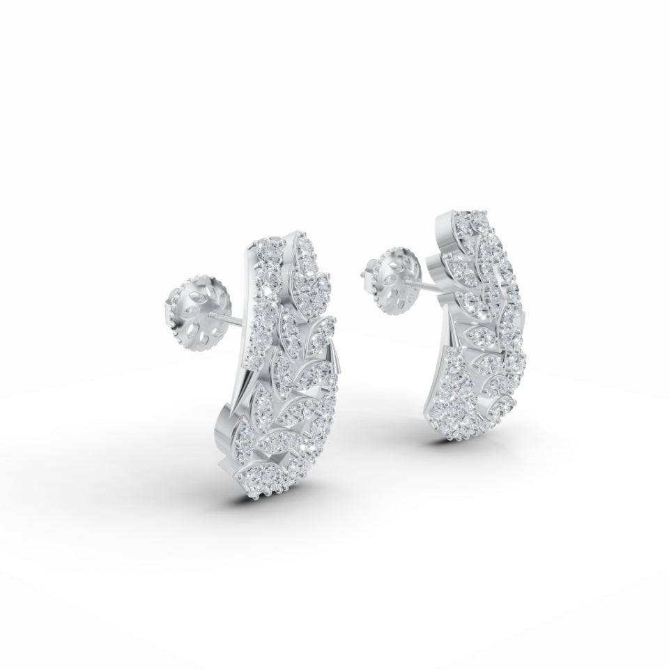 Diamond Garden Earrings
