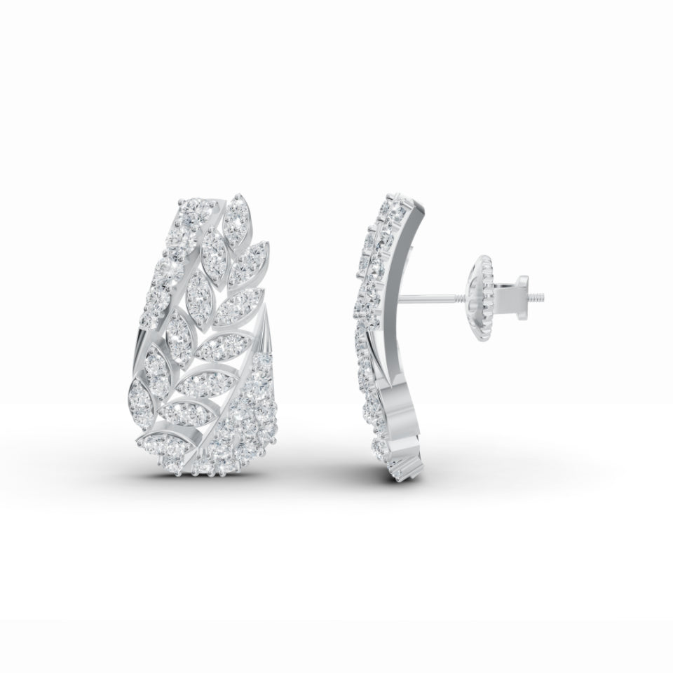 Diamond Garden Earrings