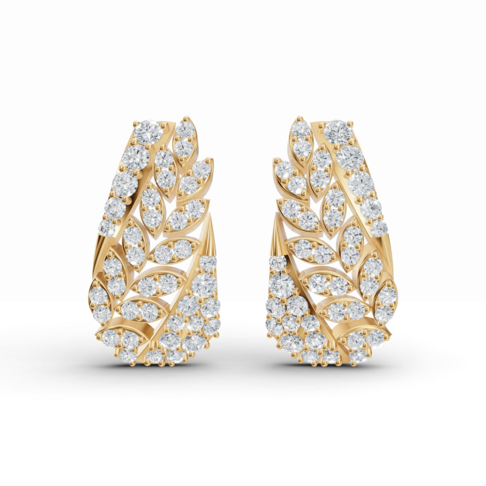 Diamond Garden Earrings