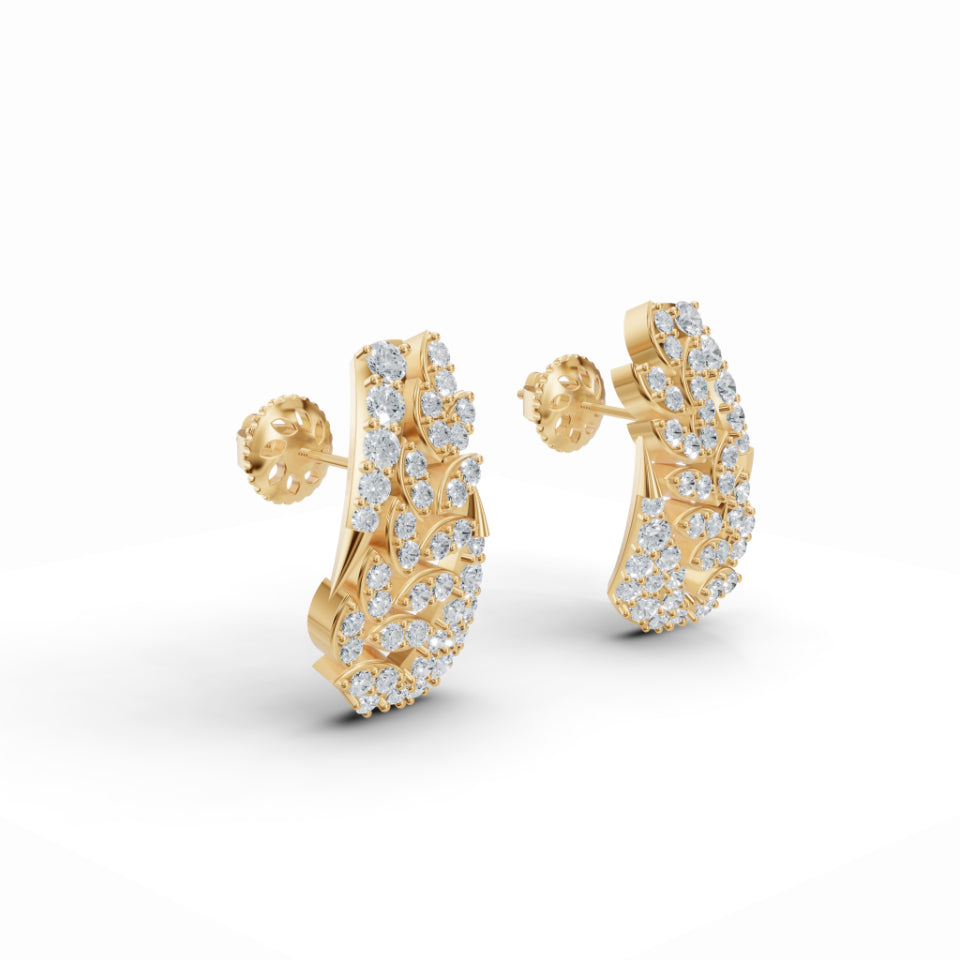 Diamond Garden Earrings