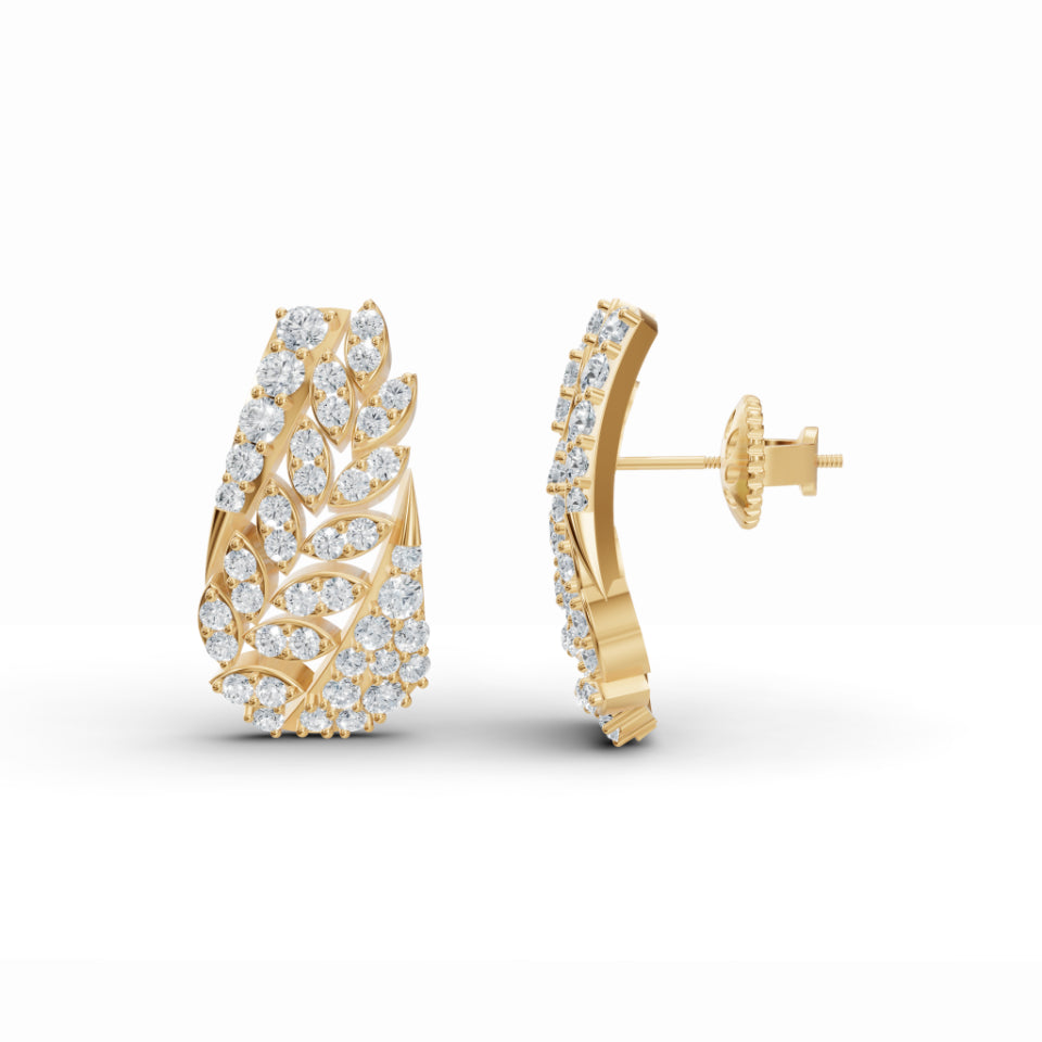 Diamond Garden Earrings